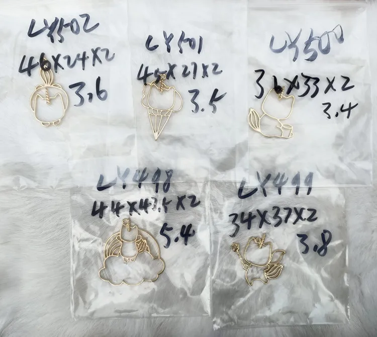 Ожерелье 5 шт./лот в виде кошки с волшебной палочкой металлическая рамка