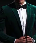 Мужской Блейзер, куртка, бархатная темно-зеленая куртка, пальто, мужской костюм, приталенный, 40r 42r 44r 46r 46 48, цельная куртка на заказ