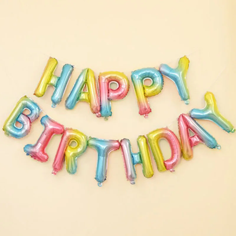 

Happy Birthday Party Balloons Multicolor Balloons Latex Balloons for Kids Adult Anniversary Party Decoration