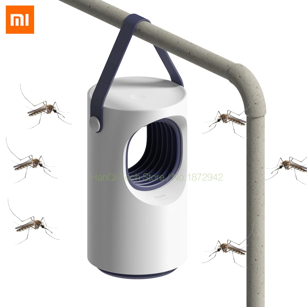 Xiaomi умный дом от комаров автоматический фотокатализатор убийца комаров низкий бесшумный синий Москитная лампа