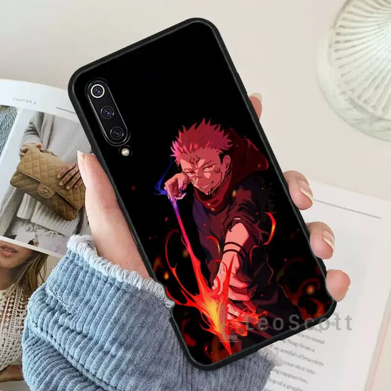 

Sukuna Jujutsu Kaisen Ryomen Phone Case For Xiaomi Redmi 7 9t 9se k20 mi8 max3 lite 9 note 8 9s 10 pro