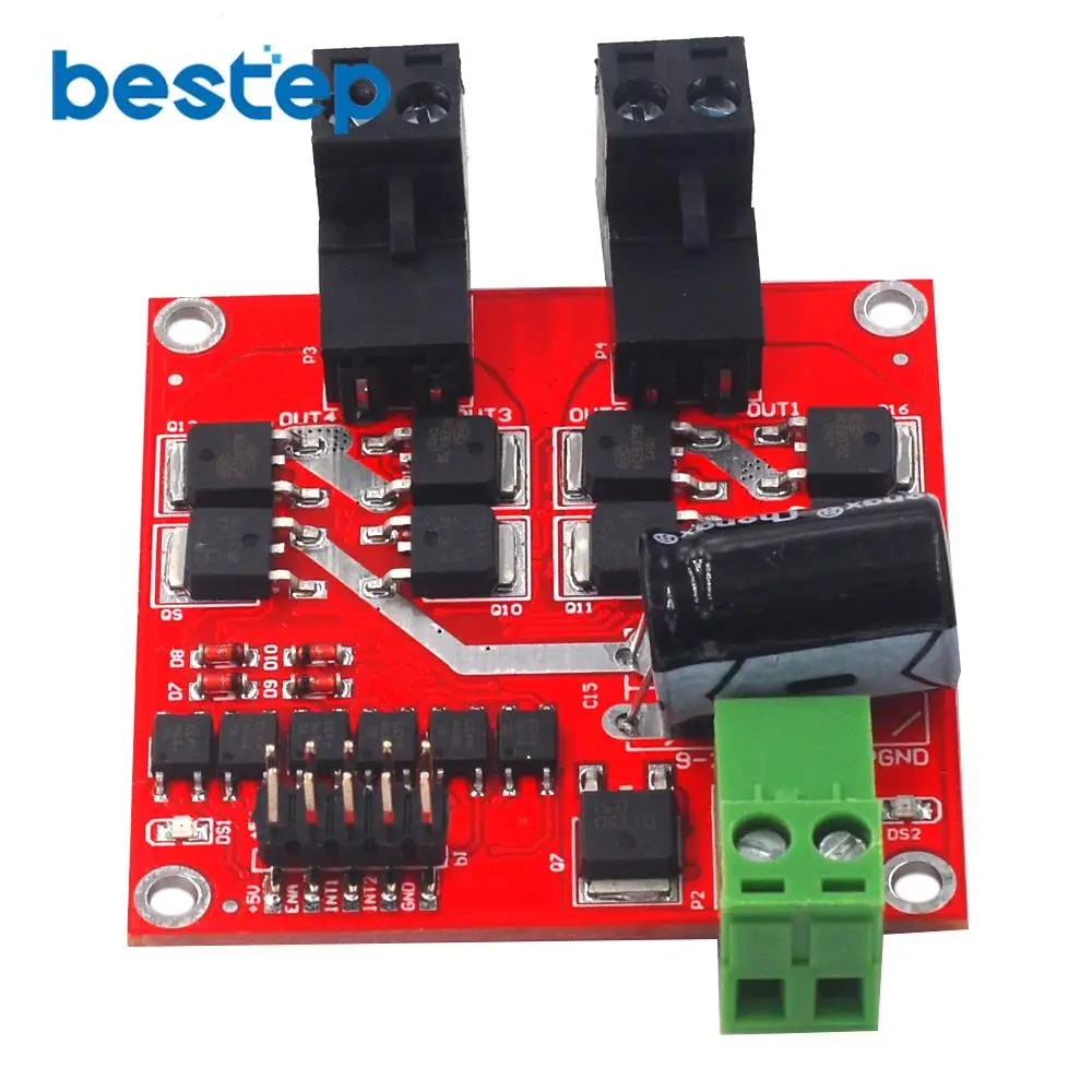 2 канальный CH двойной H мост модуль драйвера двигателя постоянного тока