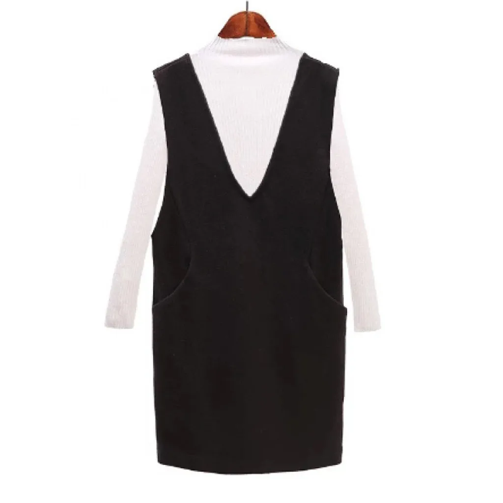 Элегантные женские осенние сексуальные модные корейские 2 шт костюм длиной до