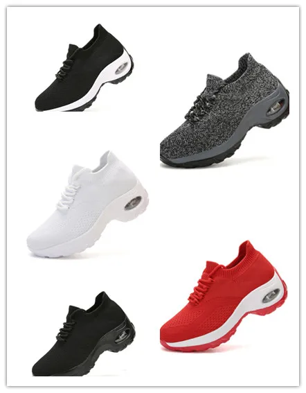 

Women Wedges Vulcanized Shoes Sneakers Female Light Sports Shoes Breathable Platform Outdoor Casual Walking Shoes Tenis Femenino