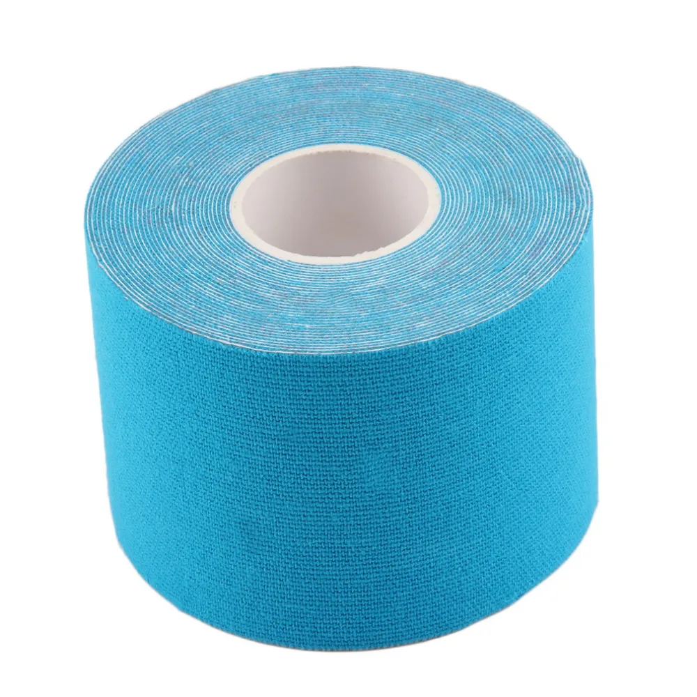 

2021 NEW 5 Colors 5cm x 5m Sports Muscle Stickers Tape Roll Cotton Elastic Adhesive Muscle Bandage Strain Injury Support