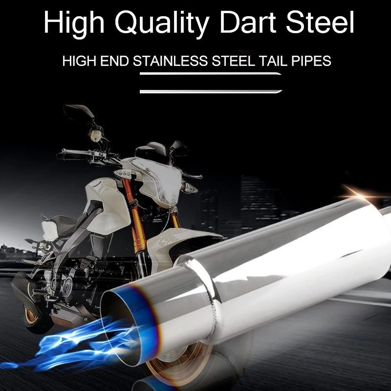 Автомобильный глушитель выхлопной трубы наконечник универсальный