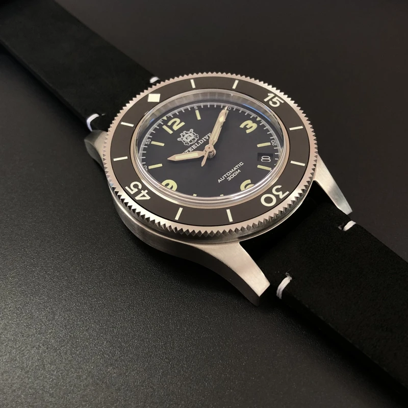 Часы мужские механические из стали 316L для дайвинга с автоподзаводом 41 мм|Мужские