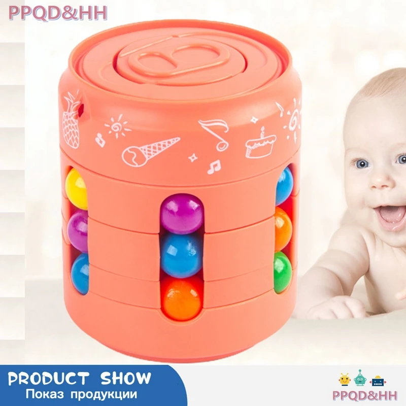 Креативная волшебная игрушка вращающаяся детский волшебный куб на кончик пальца