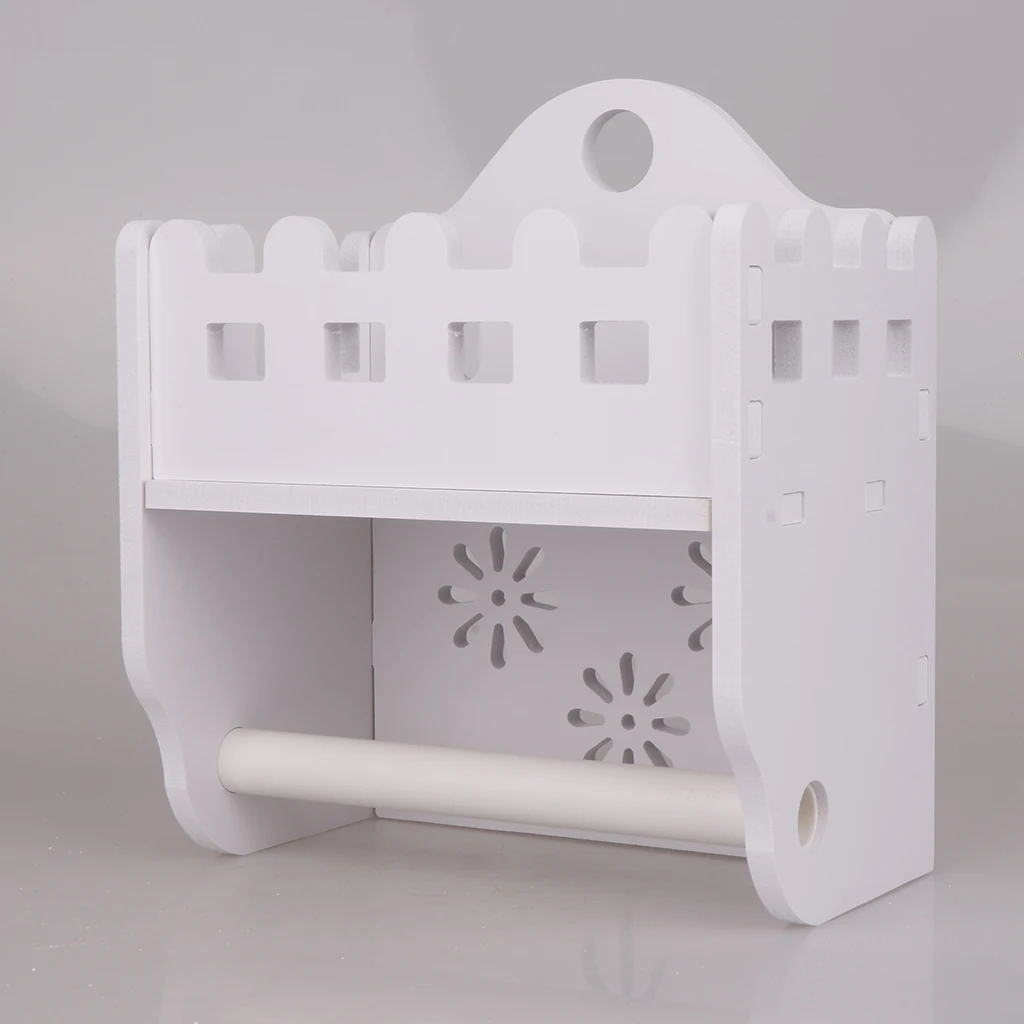 Настенный держатель для кухонных полотенец рулонных дверных полок хранения