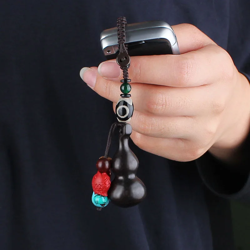 Эбеновое дерево тыква украшение подвеска автомобильный брелок|Брелоки| |