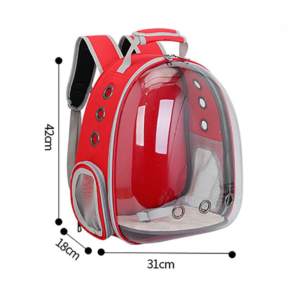 

Cat Carrier Bags Breathable Pet Carriers Small Dog Cat Backpack Travel Space Capsule Cage Pet Transport Bag Carrying For Cats