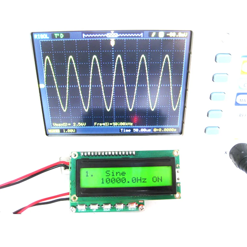Новая версия генератора сигналов DDS сильнее чем Генератор Функций m328 0 1 Гц ~ 100