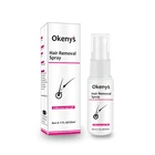 2 Mins крем для удаления волос с воском для лица, тела, лобка для депиляции волос, бороды, ног, подмышки, безболезненный спрей для удаления волос 20 мл