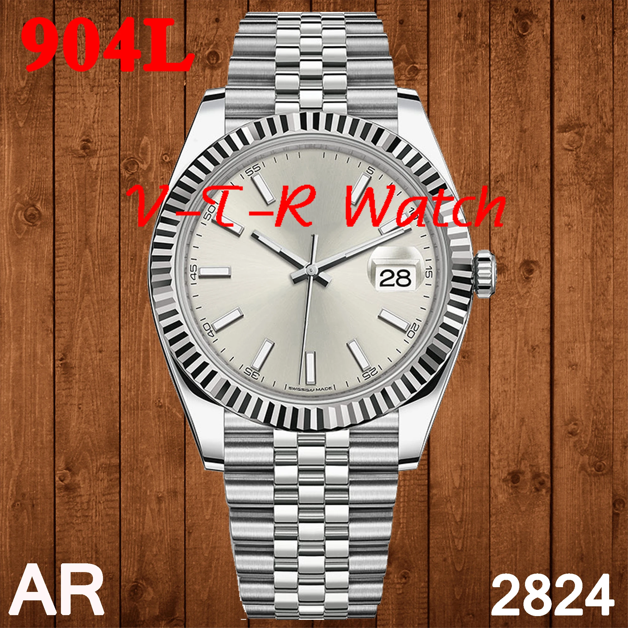 

Men's Mechanical Luxury Watch New DateJust 41mm 126334 ARF 1:1 Best Edition 904L Steel Oyster Bracelet A2824 AAA Watch replica01