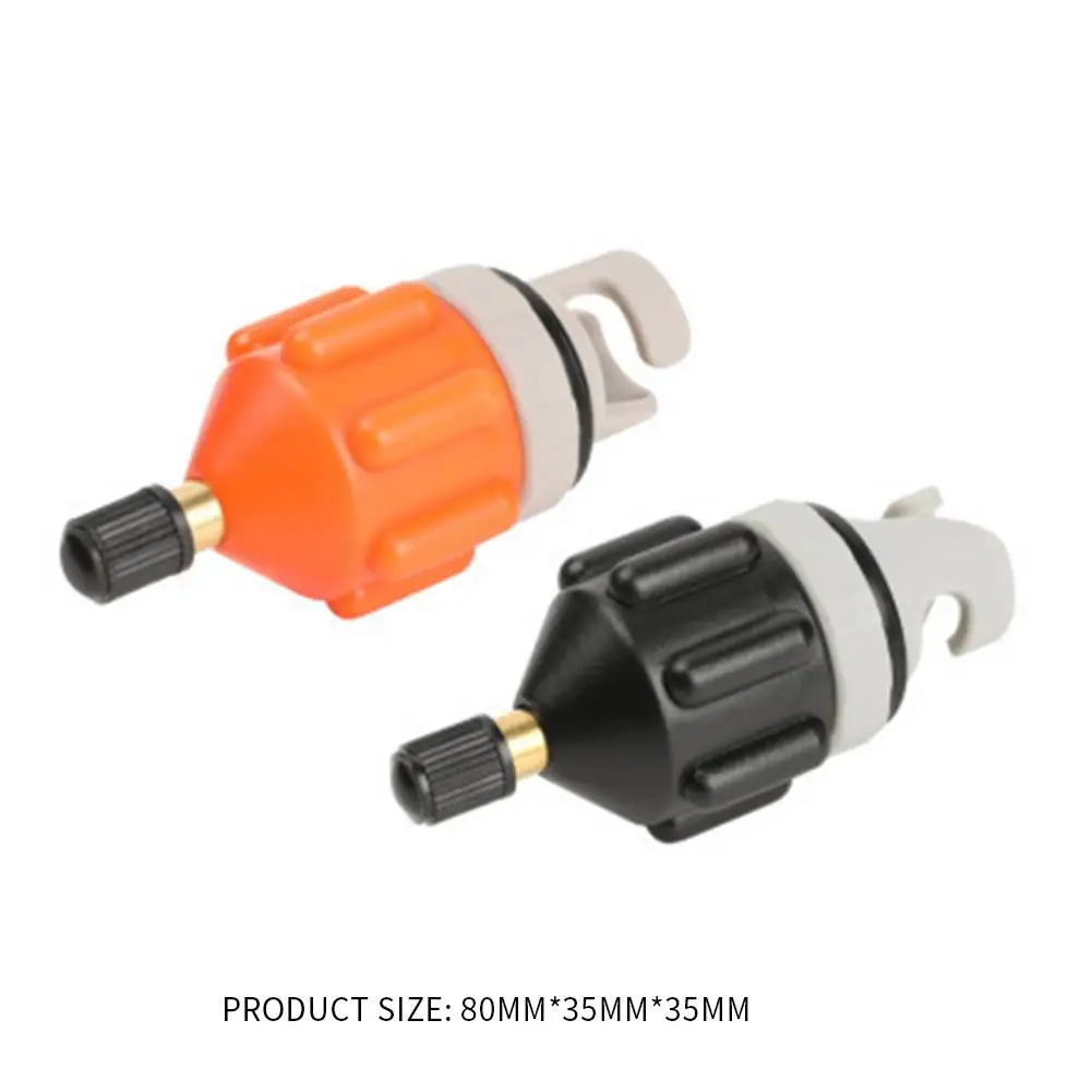 

Durable Air Valve Adaptor Wear-resistant Rowing Boat Air Valve Adaptor Nylon Kayak Inflatable Pump Adapter for SUP Board