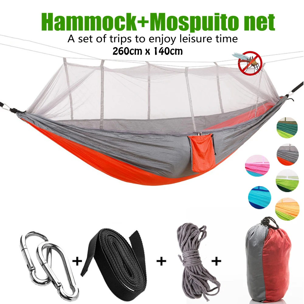 Сверхлегкий парашютный гамак портативная подвесная койка для охоты и отдыха на