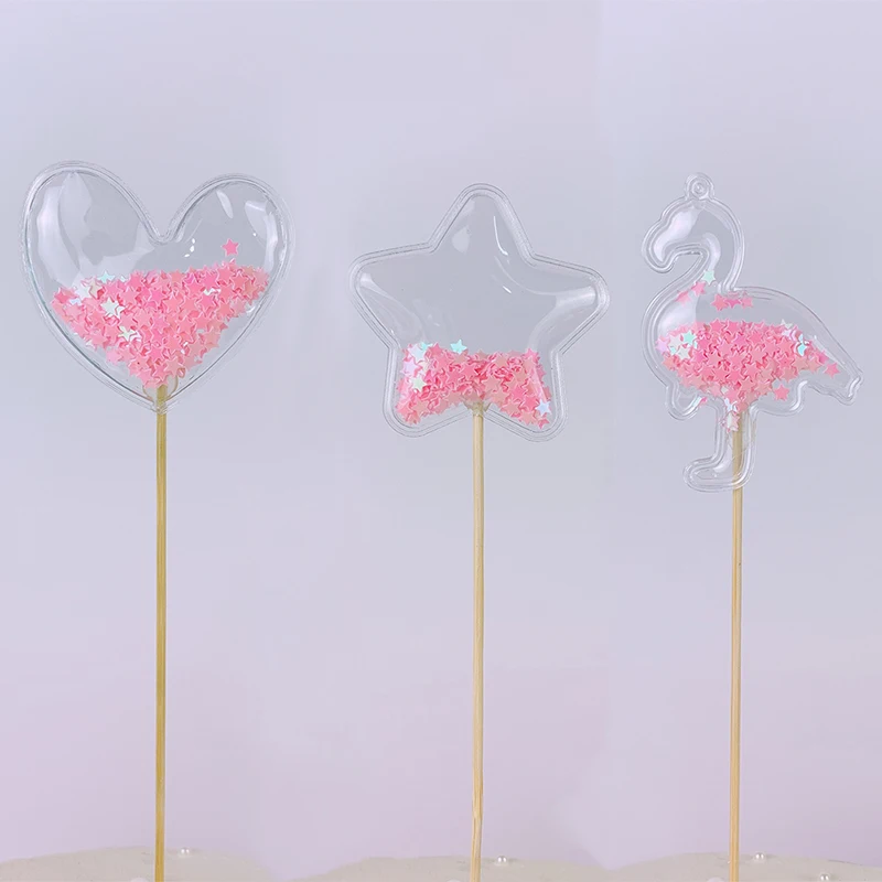 3 шт. прозрачный СТРАЗА нарядное фигурки жениха и невесты Детских празднований