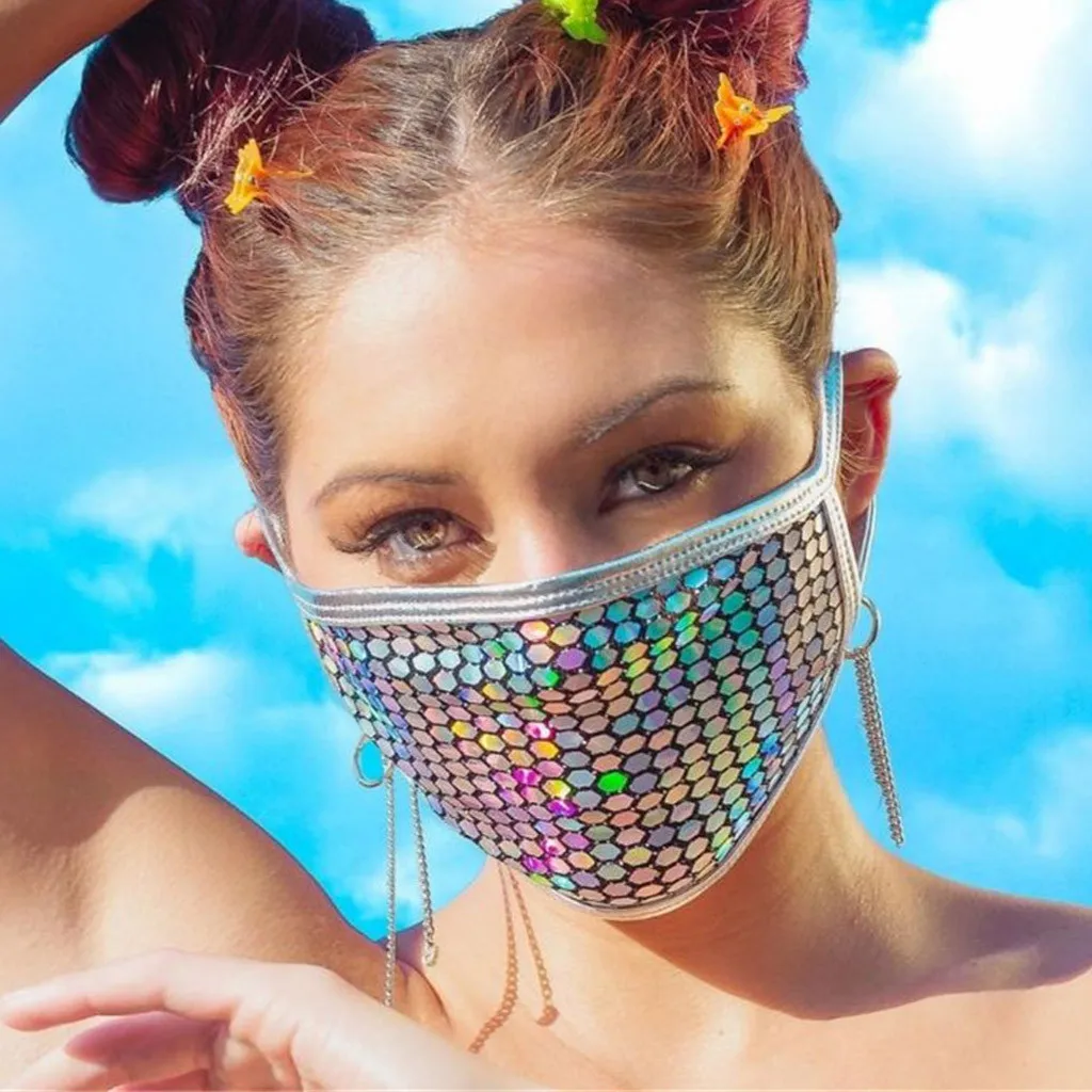 Модный комплект бикини в стиле рок блестящий женский купальник панк лоскутный