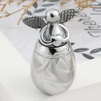 angel wings with heart mini urns for human ashes holder for ashes alloy metal cremation memorial pet dog cat bird ash