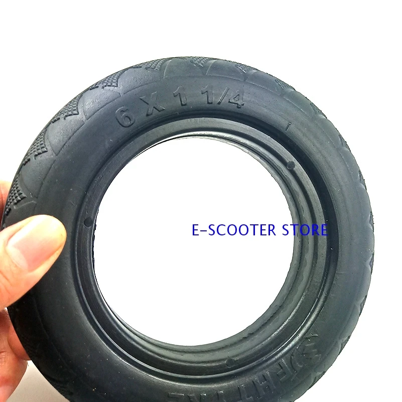 

tyre 6 inch soild tire non pneumatic tire for solid wheel 6X1 1/4 folding bicycle bike