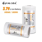 Аккумуляторная батарея 1634016350, литий-ионные батареи 16340 3,7 в 800 мАч CR123 CR123A CR17345 cr123a и зарядное устройство 16350