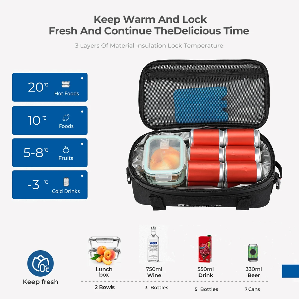 Новая верхняя сумка для R1250GS R1200GS LC R 1200GS Adventure ADV F750GS F850GS Чехол багажа | Автомобили и