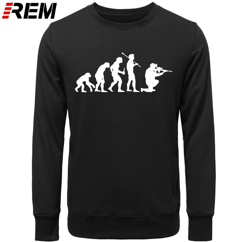 Худи REM Designs Creative Evolution забавные хлопковые мужские повседневные толстовки