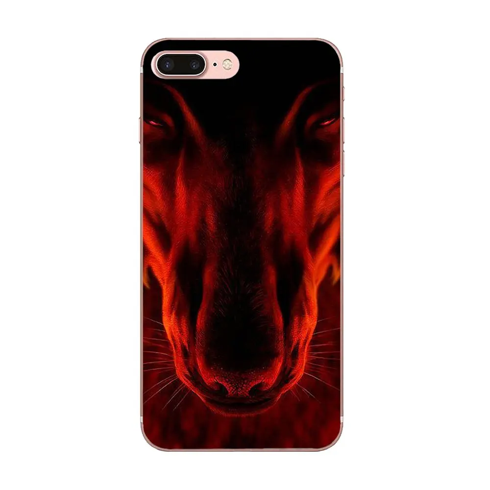 Мягкий чехол Coque Cover Little Wolf для Huawei Honor Nova Note 5 5I 8A 8X10 Pro 9X Moto G G2 G3 G4 G5 G6 G7 Plus | Мобильные