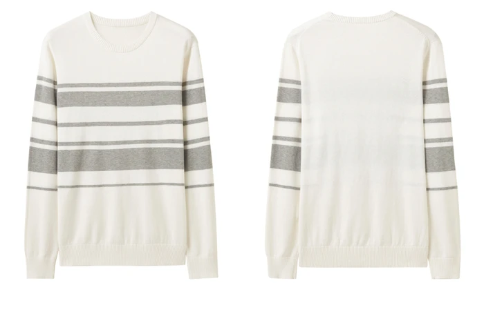 Giordano мужские свитера контрастный Crewneck трикотажный пуловер Хлопок легкий стретехи Blusa De Frio Masculino 31059802