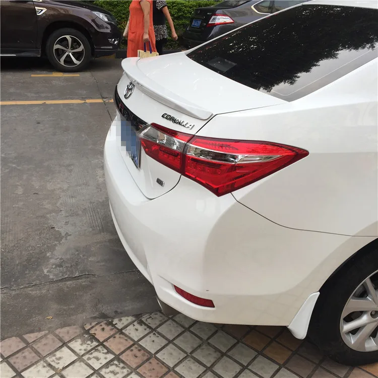 Спойлер для Corolla 2014 2017 Toyota спойлер из АБС пластика заднее крыло автомобиля