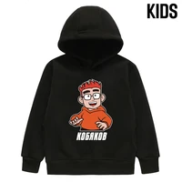 kids merch a4 kobyakov hoodie spring autumn boys thicked hooded sweatshirts casual parent family clothing girls pullover tops