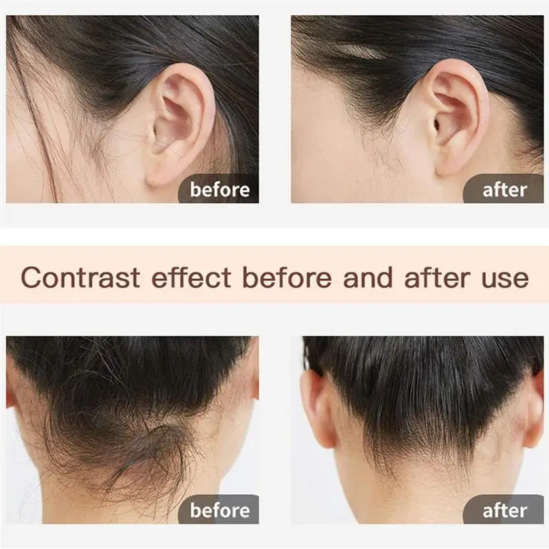 

Hair Finishing Stick Gel Glue Hair Brush Moisturizing Shiny Hair Styling Edge Brush Wax Stick Hair Gel Dazzling Hairstyle Cream