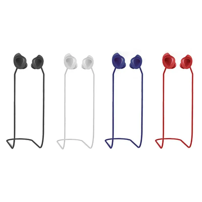 

Anti-Lost Strap Soft Silicone Headset Hanging Neck Rope Sweatproof Waterproof Sports Accessories for Samsung Galaxy Buds Earphon