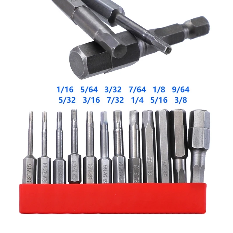 

Нескользящая Шестигранная звездообразная головка 1/4 "отвертка, сверло, безопасные Биты для отвертки с защитой от вскрытия, электрические мн...