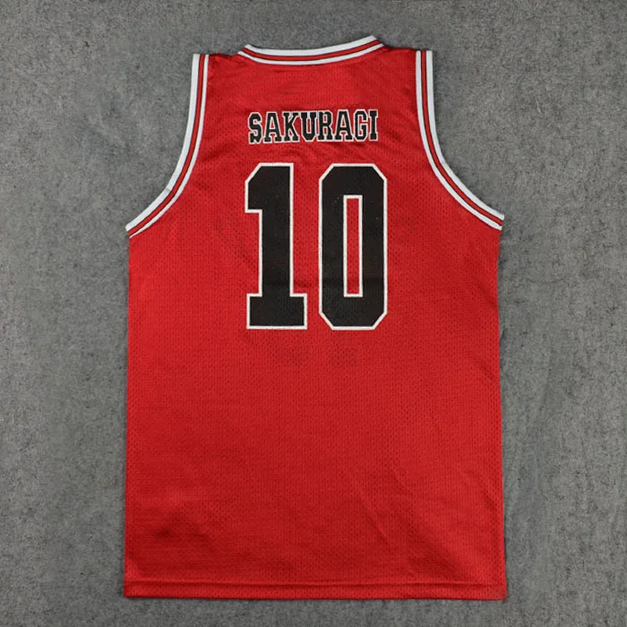 Набор трикотажных изделий Slam Dunk Shohoku для старшей школы № 10 Hanamichi Sakuragi жилет