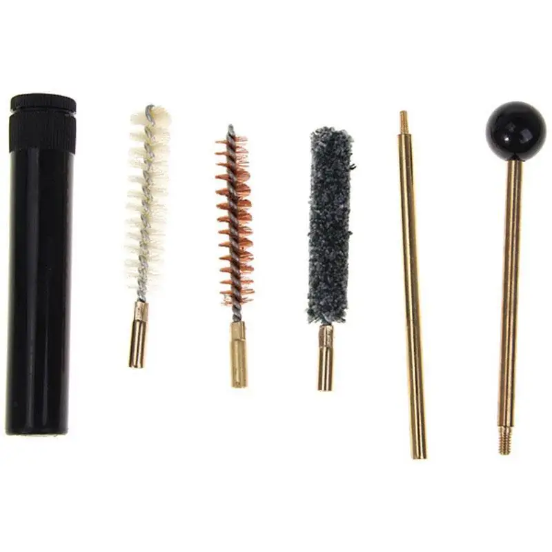 

6Pcs Universal Gun Cleaning Kit Rifle Pistol Handgun Shotgun Professional Cleaner Gun Brush Cleaning Tool Hunting Accessories