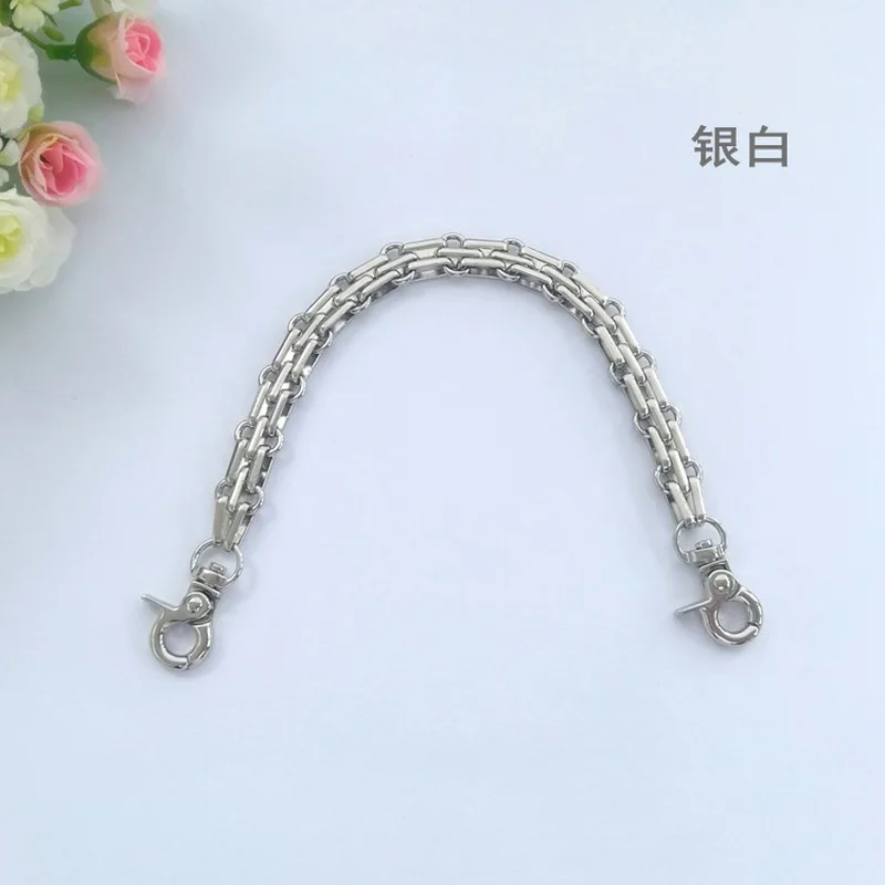 Металлическая цепочка для кошелька 2 шт. 25 см|Пряжки и крючки| |