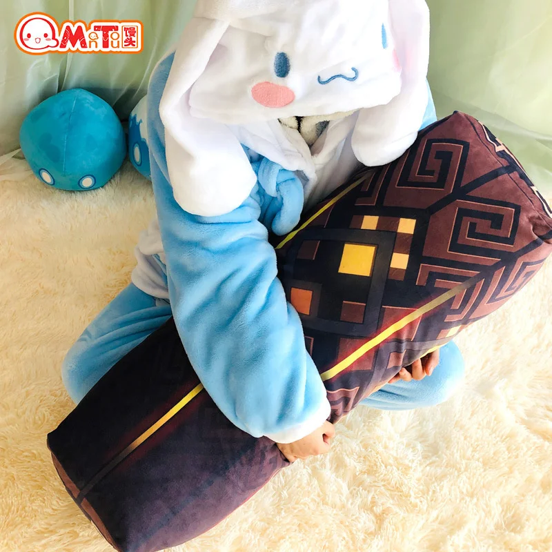 

Ye‘s 50CM/78CM Hot game Genshin Impact cute kawaii big Zhongli Rock element ridge pillar stuffed doll Plush pillow toys