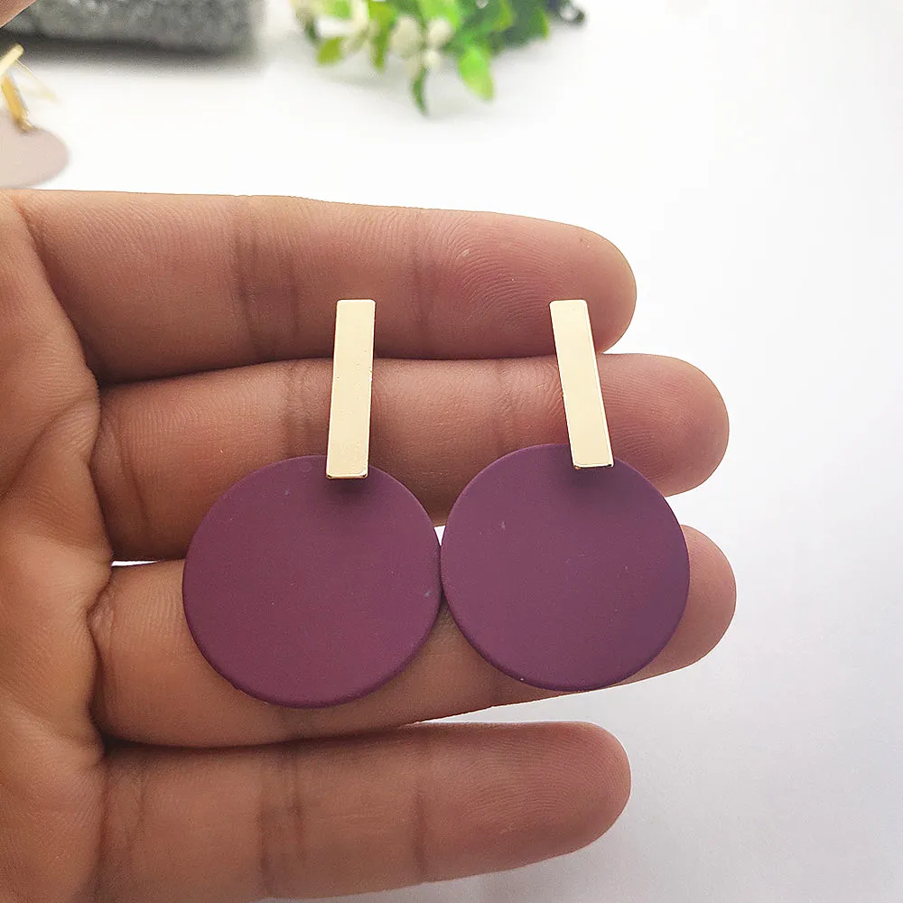 2020 серьги-подвески прямоугольные металлические длинные серьги для женщин