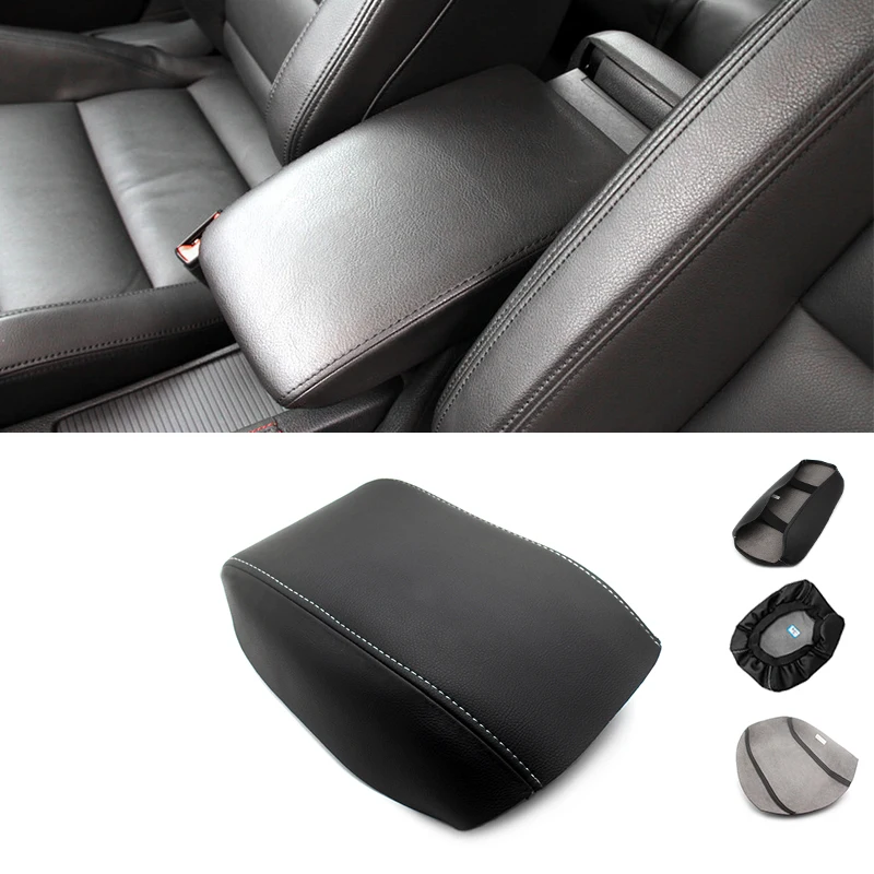 

Soft Leather Armrest Box Cover For VW Golf 6 MK6 2010 2011 2012 2013 Car Interior Center Armrest Box Pad Skin Cover Sticker Trim