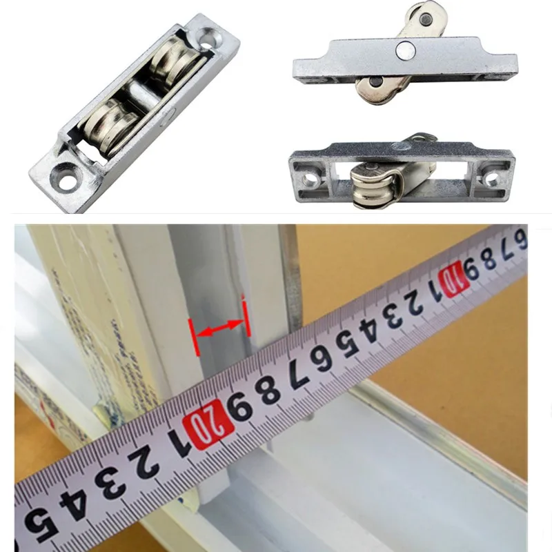 Шкив для окон 88 типов подшипники из алюминиевой стали раздвижной левой и правой