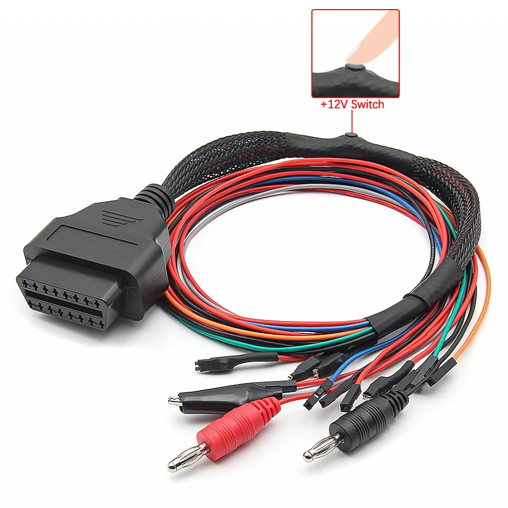 Интерфейс тюнинга автомобиля OBD 2 для ЭБУ MPPS V18 V21 Многоязычный CAN-кабель мигающий