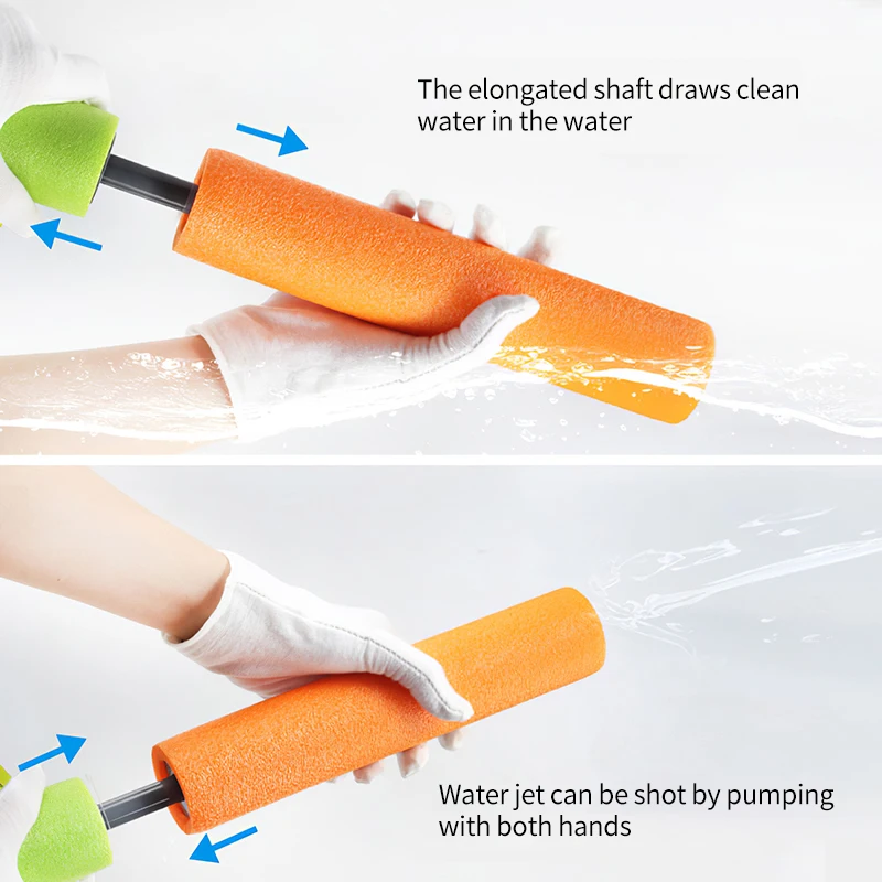 Детский пенопластовый водяной пистолет шутер для детей пляжные Водяные