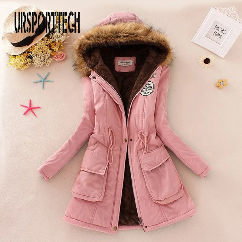 Winter Jacket Women Long Parka Thick Warm Hooded Long Coats Mujer Cotton Padded Coat Womens Outwear Parkas Oversized Fur Coat