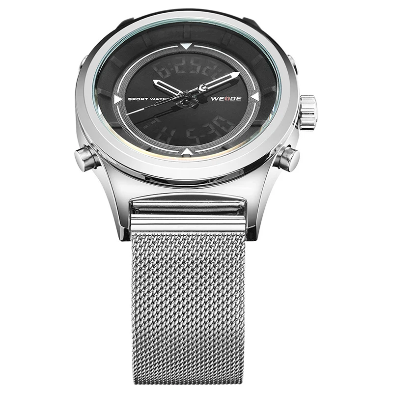 Спортивные часы WEIDE водонепроницаемый цифровой будильник наручные мужские