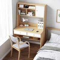 120cm modern simple assembly bedside cabinet bookshelf desk chair combination household bookcase master bedroom