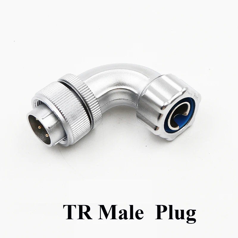 Фоторазъем WS24 TS TC TR 2 3 4 9 10 12 19 штырьковый Мужской Угловой пластиковый