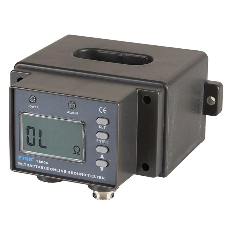 

ETCR 2800C Multifunction Non-Contact Grounding Resistance Online Detector xplosion Proof Certification: CE18.2332X.