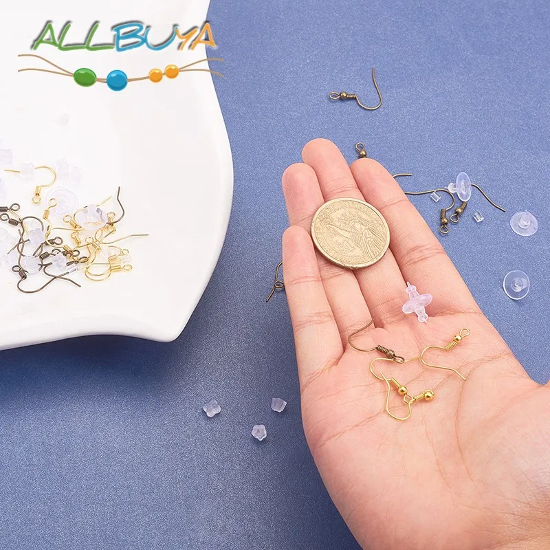 Наборы для изготовления Jwelry серьги крючки искусственные гайки открытые