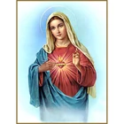 Алмазная 5d картина Мать Бога Богородицы Девы Марии с полным заполнением, мозаика сделай сам, вышивка крестиком, домашний декор для стен, искусство